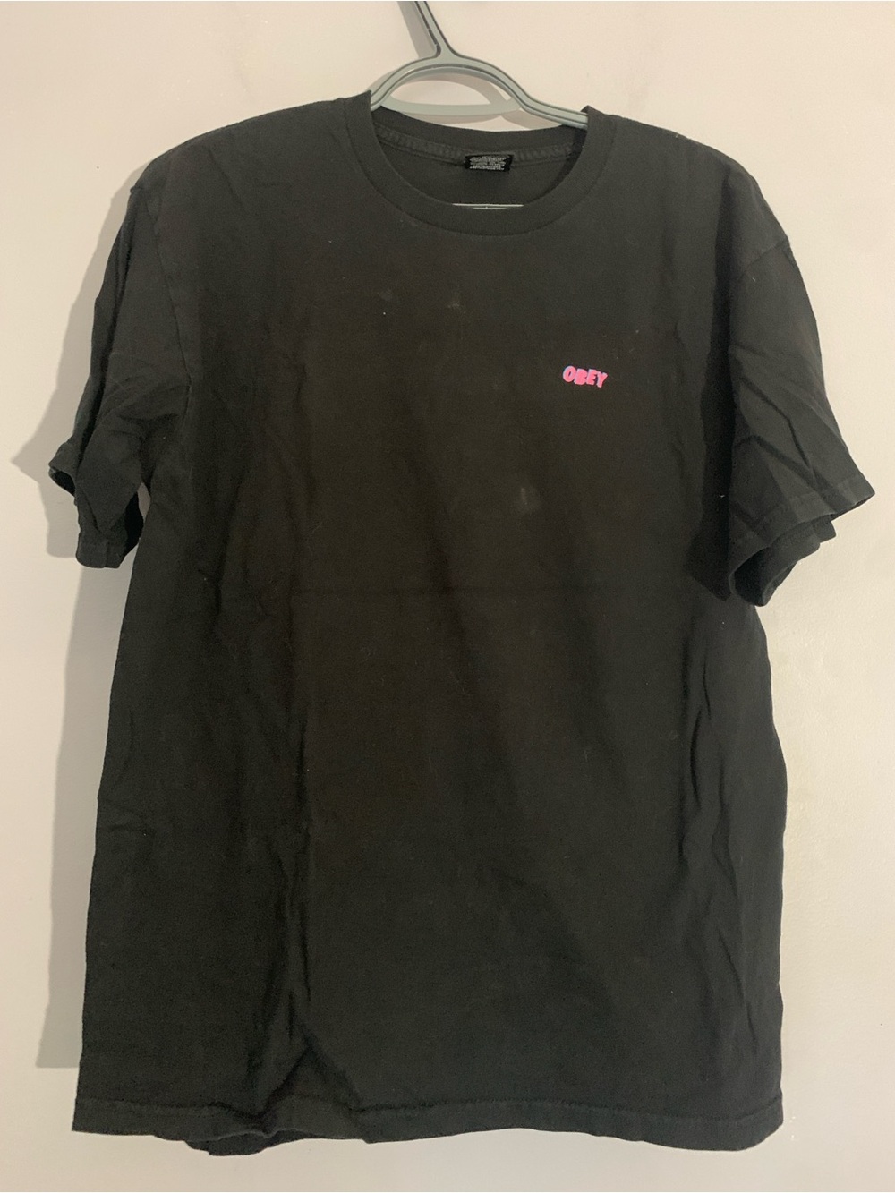 Obey Black T-shirt Size Medium Streetwear